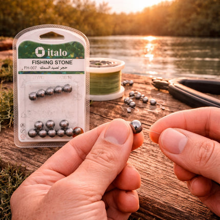 Fishing Sinker Weights Set (12PCS, Size 10) -FH-007