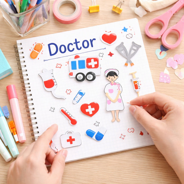 Doctor & Nurse Sticker Set -REF:CS2141