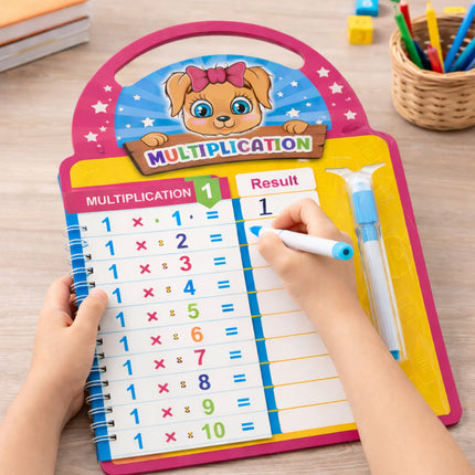 Reusable Multiplication Workbook -MU172-2
