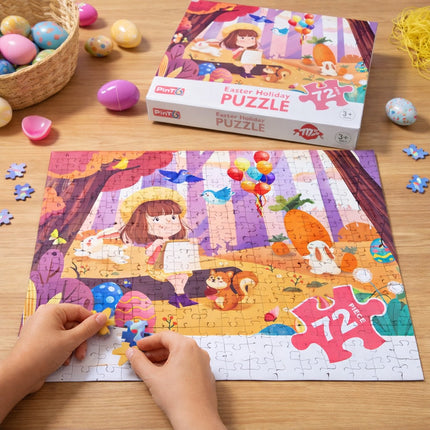 Easter Holiday Puzzle (72 Pieces) -MU380-16