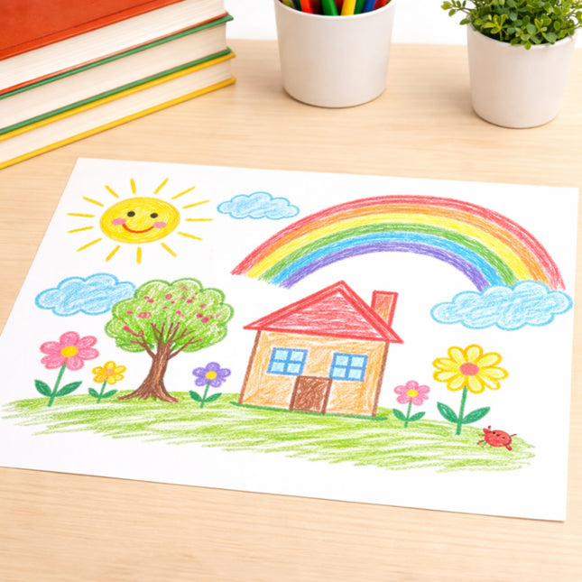 Jumbo Crayons 12 Colors (8mm) -MP225-1