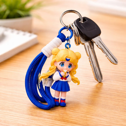 Cute Anime Girl Keychain - KEY-291
