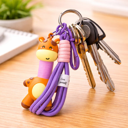 Cute Giraffe Keychain -KEY-298