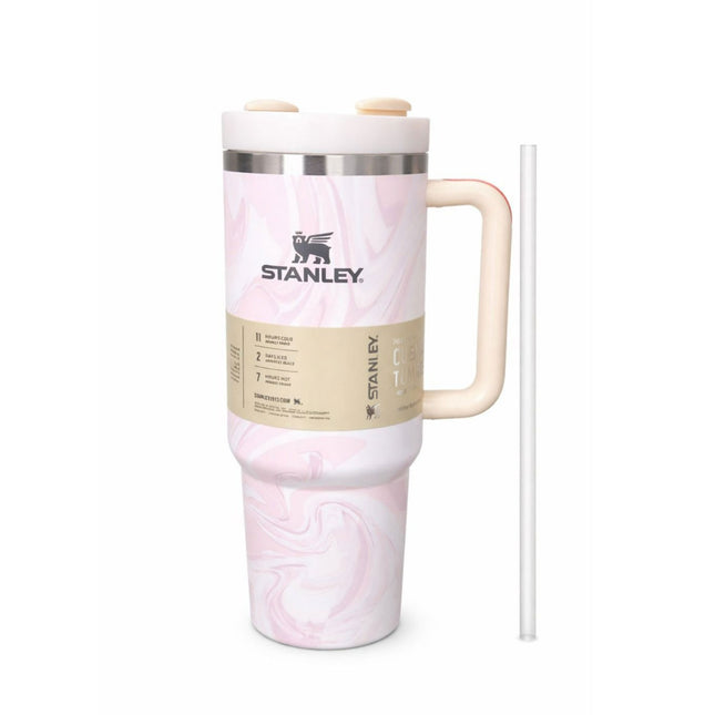Stanley Insulated Tumbler with Handle(Marble Print) - 40oz (NGB-609)