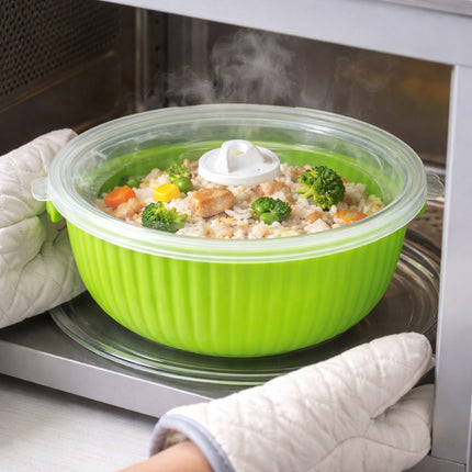 Microwave Food Container with Steam Vent Lid-6986