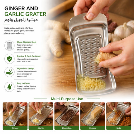 Kitchen Master Garlic & Ginger Grater-KT-33887