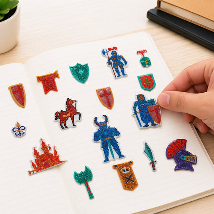 Castle Warriors Sticker Pack-MU169-1