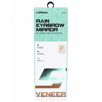 CarSun Rain Eyebrow Mirror Set -C1979