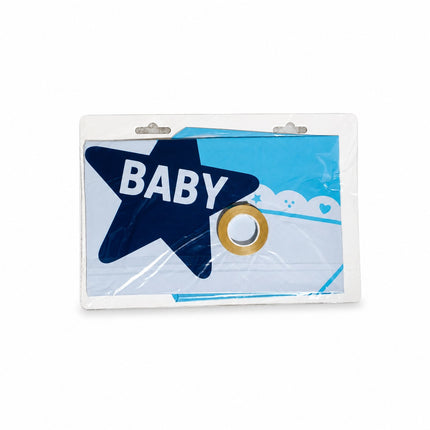 Italo Baby Boy Star Air Filled Balloons - 4pcs HB-235