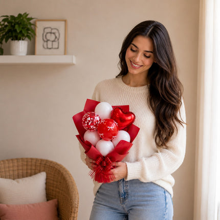 Italo DIY Heart Shape Balloon Bouquet Kit - 21pcs PT-1350