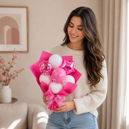 Italo DIY Pink Balloon Bouquet Kit - 21pcs PT-1347