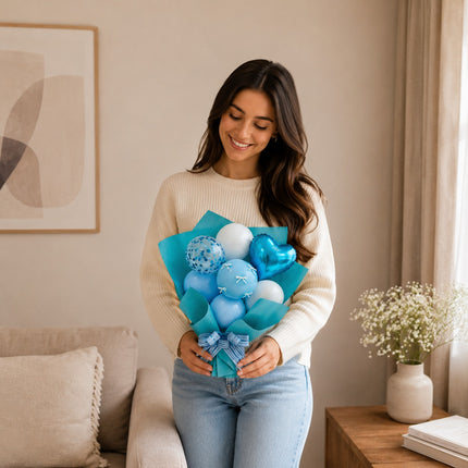 Italo DIY Blue Balloon Bouquet Kit - 21pcs PT-1349