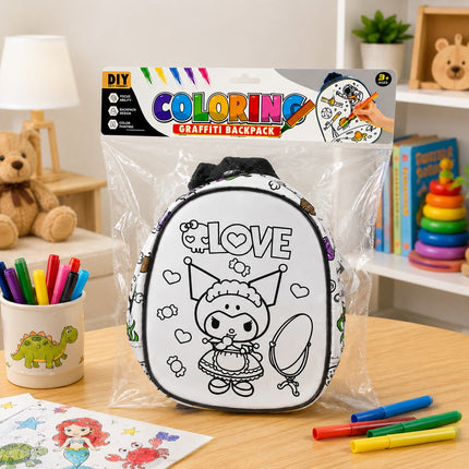 Coloring Graffiti Backpack - MZ2831