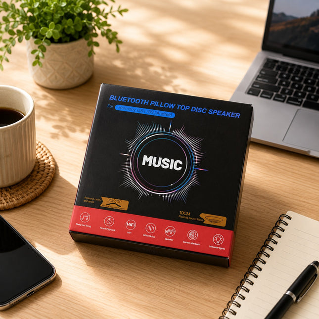 Bluetooth Pillow Top Disc Speaker