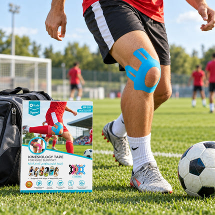 Kinesiology Tape for Knee Support - MK-555 2PCS, 22 × 21CM