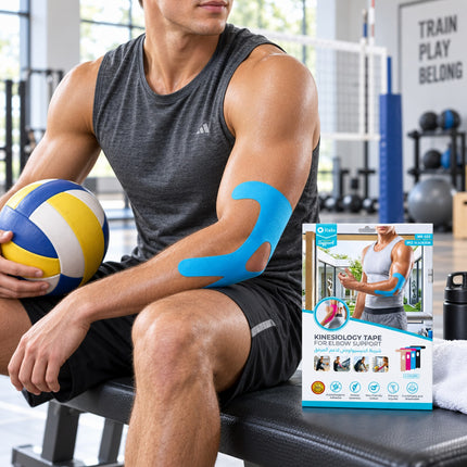 Kinesiology Tape for Elbow Support – MK-552 2PCS, 16.5 × 24.5CM