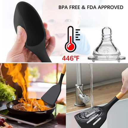 Silicone Kitchen Set 33 Piece
