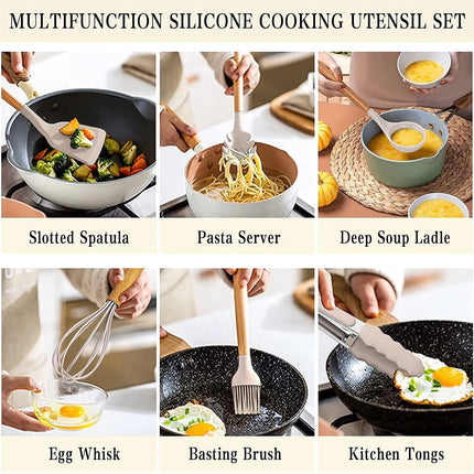 Silicone Kitchen Set 33 Piece