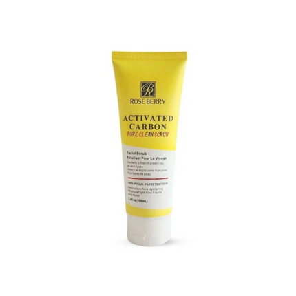 Rose Berry Activated Carbon Pore Clean Scrub - 100ml