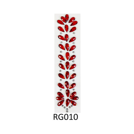 Hair Crystal Sticker And Gems RG