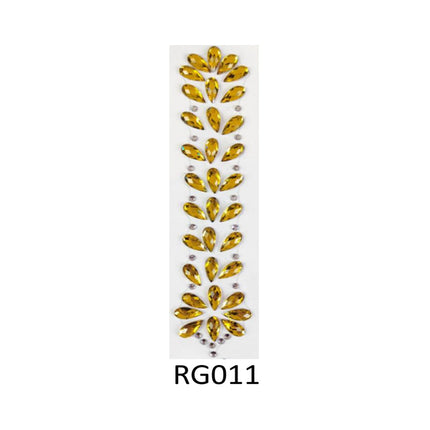 Hair Crystal Sticker And Gems RG