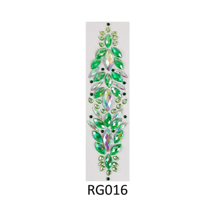 Hair Crystal Sticker And Gems RG