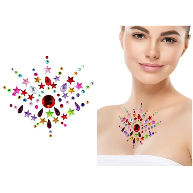 Body Crystal Gem Sticker BRO (New)