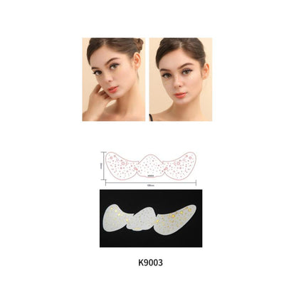 Nose And Under Eye Stickers And Gems K9